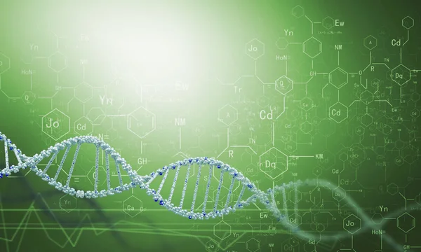 Tło badania DNA — Zdjęcie stockowe