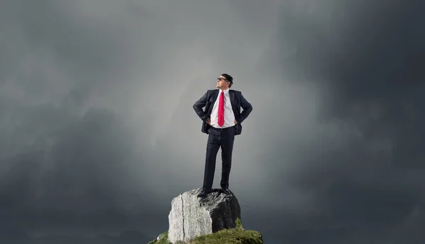 Er glaubt an den Erfolg — Stockfoto