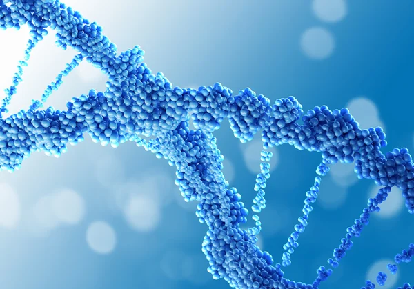 Antecedentes de pesquisa DNA — Fotografia de Stock