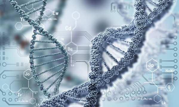 DNA research background
