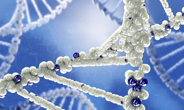 DNA research background — Stock Photo, Image