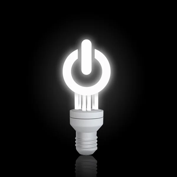 Light bulb icon — Stock Photo, Image