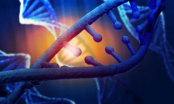 DNA research background Royalty Free Stock Images