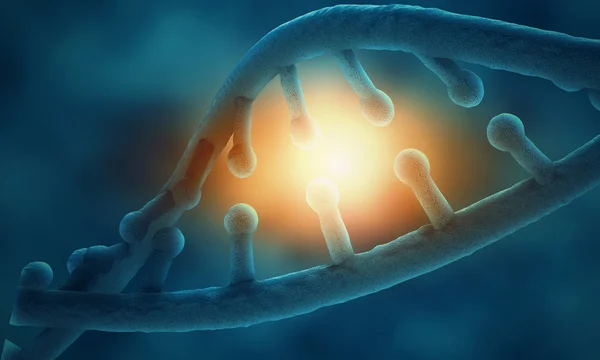 Pozadí výzkumu DNA — Stock fotografie