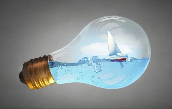 電球をボートします。 — ストック写真