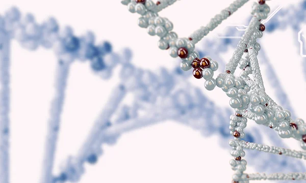 Contesto della ricerca sul DNA — Foto Stock