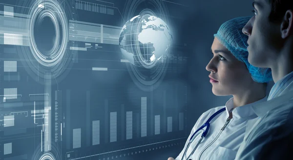 Innovatív technológiák a tudomány és az orvostudomány területén — Stock Fotó