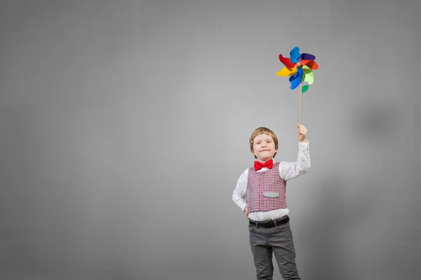 Feliz niño descuidado — Foto de Stock