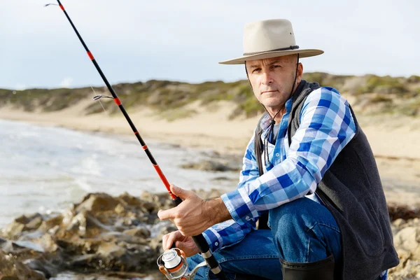 Picture of fisherman — Stock Photo, Image