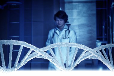 Adam bilim teknoloji uzmanı laboratuvar olarak