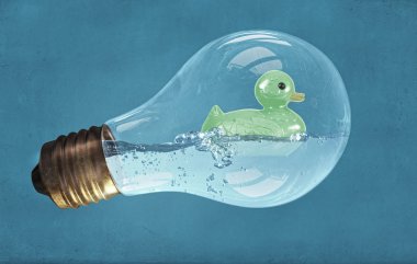 Ördek kauçuk oyuncak