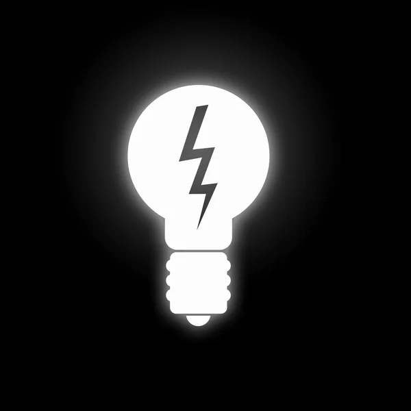 Light bulb icon — Stock Photo, Image