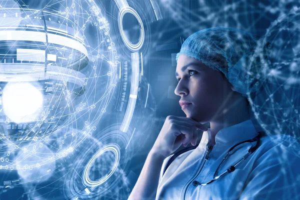 Innovatív technológiák a tudomány és az orvostudomány területén — Stock Fotó