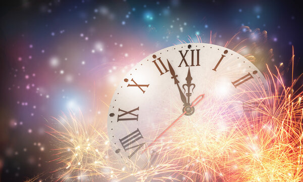 Five minutes to twelve