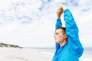 Adam sahilde dışında eğitim