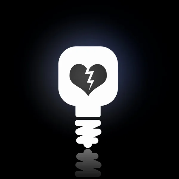 Light bulb icon — Stock Photo, Image