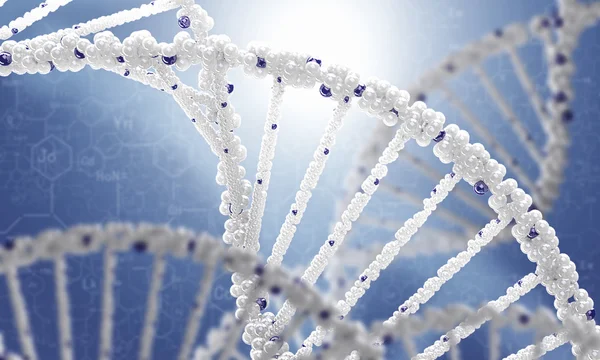 DNA research background — Stock Photo, Image