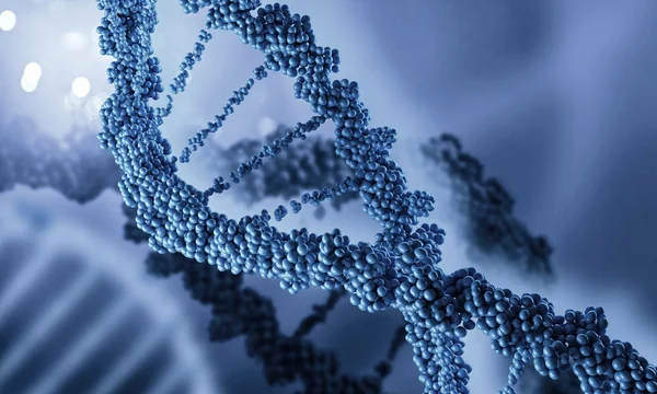 DNA research background — Stock Photo, Image