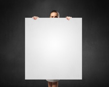 İşkadını boş afişini ile