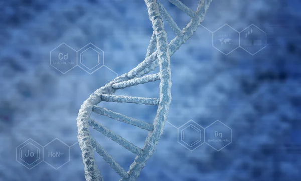 DNA research background — Stock Photo, Image