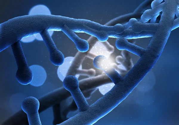 DNA research background — Stock Photo, Image