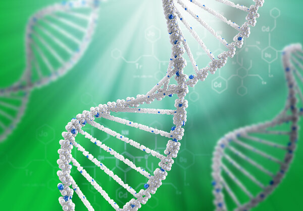 DNA research background