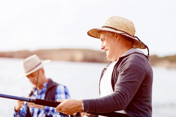 Immagine di pescatore — Foto Stock