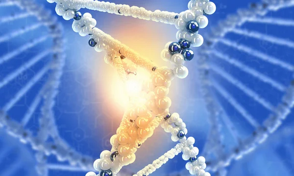 DNA onderzoek achtergrond — Stockfoto
