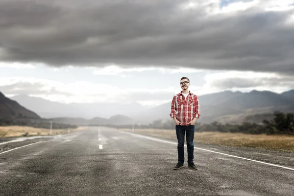 In cammino verso una nuova vita — Foto Stock