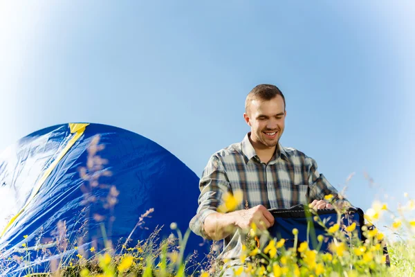 Il suo stile di vita attivo — Foto Stock