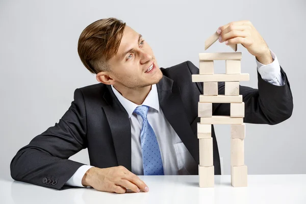 Konzept der Unternehmenshierarchie und der Humanressourcen — Stockfoto