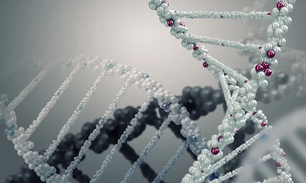 DNA research background — Stock Photo, Image