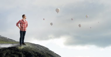 Üst ulaşmak duygu