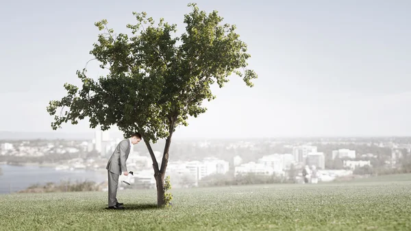 Verzweifelt am Erfolg — Stockfoto