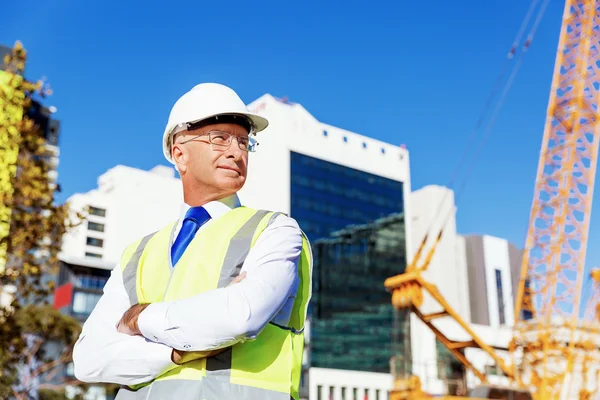 İnşaat alanında mühendis.