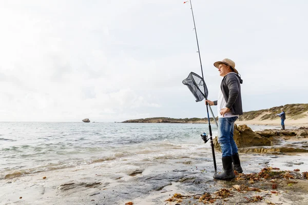 Immagine di pescatore — Foto Stock