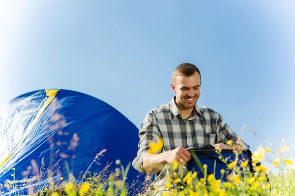 Il suo stile di vita attivo — Foto Stock