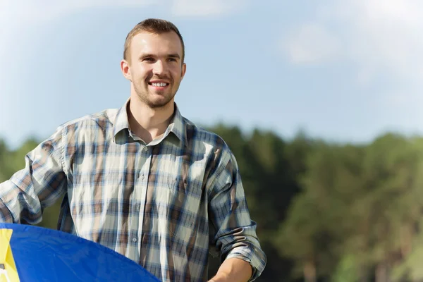 Hans aktiva livsstil — Stockfoto