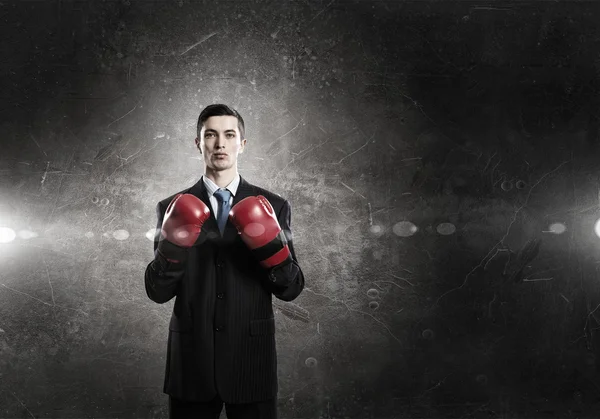 Ready to fight for success — Stock Photo, Image