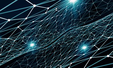 Bağlantılı çizgilerin arka plan