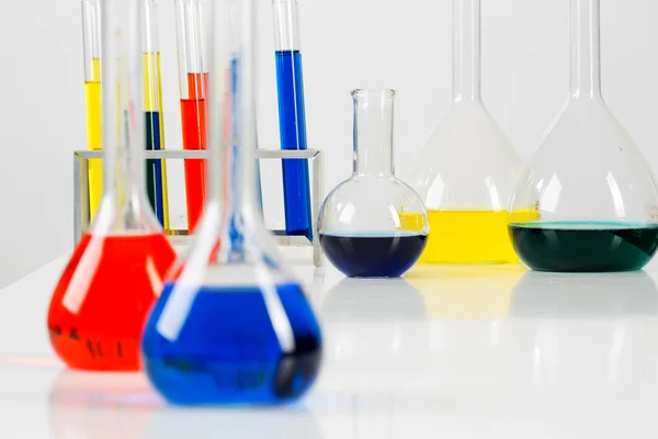 Investigação de testes de química — Fotografia de Stock