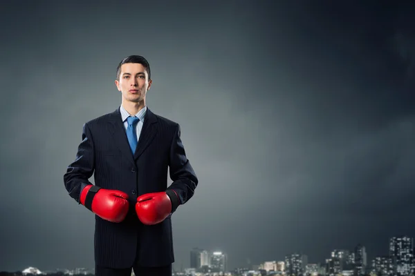 Klaar om te vechten voor succes — Stockfoto