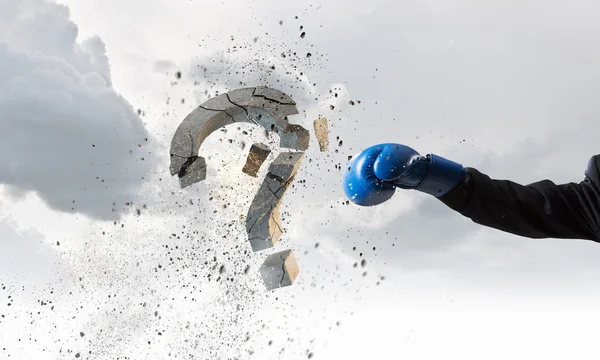 Ready to fight for success — Stock Photo, Image