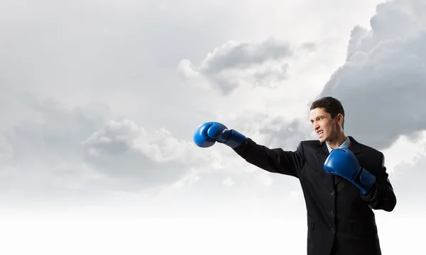 Ready to fight for success — Stock Photo, Image