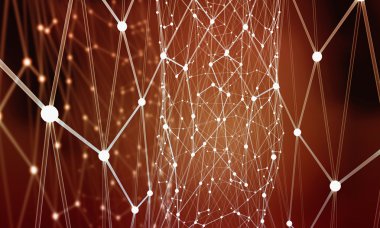 Bağlantılı çizgilerin arka plan