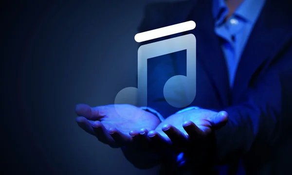 Music application icon — Stock Photo, Image