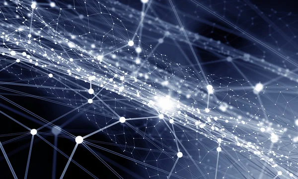 Bağlantılı çizgilerin arka plan