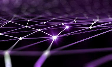 Bağlantılı çizgilerin arka plan