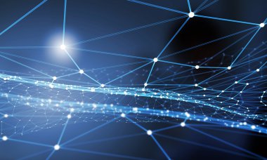 Bağlantılı çizgilerin arka plan