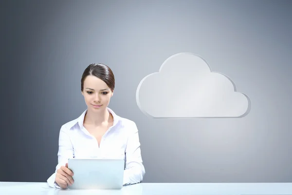 Cloud computing concept — Stock Photo, Image